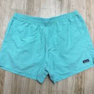 Patagonia Shorts Baggies Women’s Small Worn Wear Turquoise Pocket Gorpcore